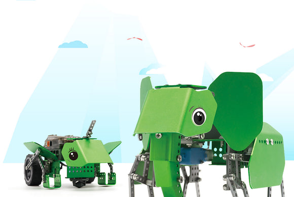 Q-Elephants: Best mechanical programmed robot for children 8 years